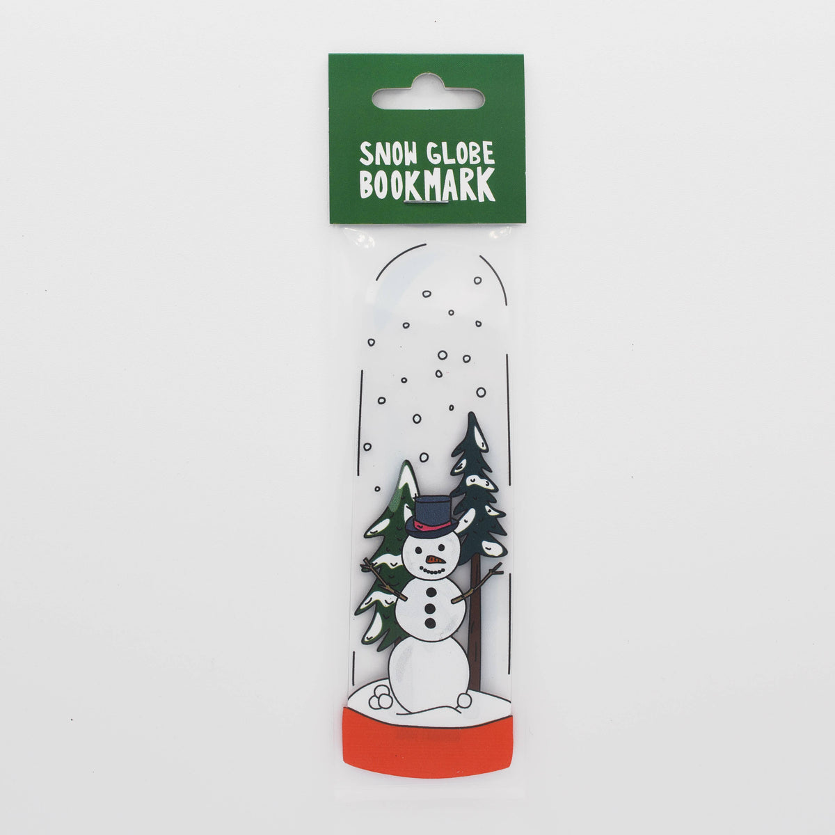 Humdrum Paper - Snow Globe Bookmark (it's die cut!)