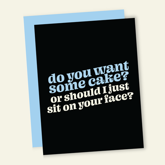That’s So Andrew - Cake or Ass? | Funny and Dirty Adult Birthday Greeting Card