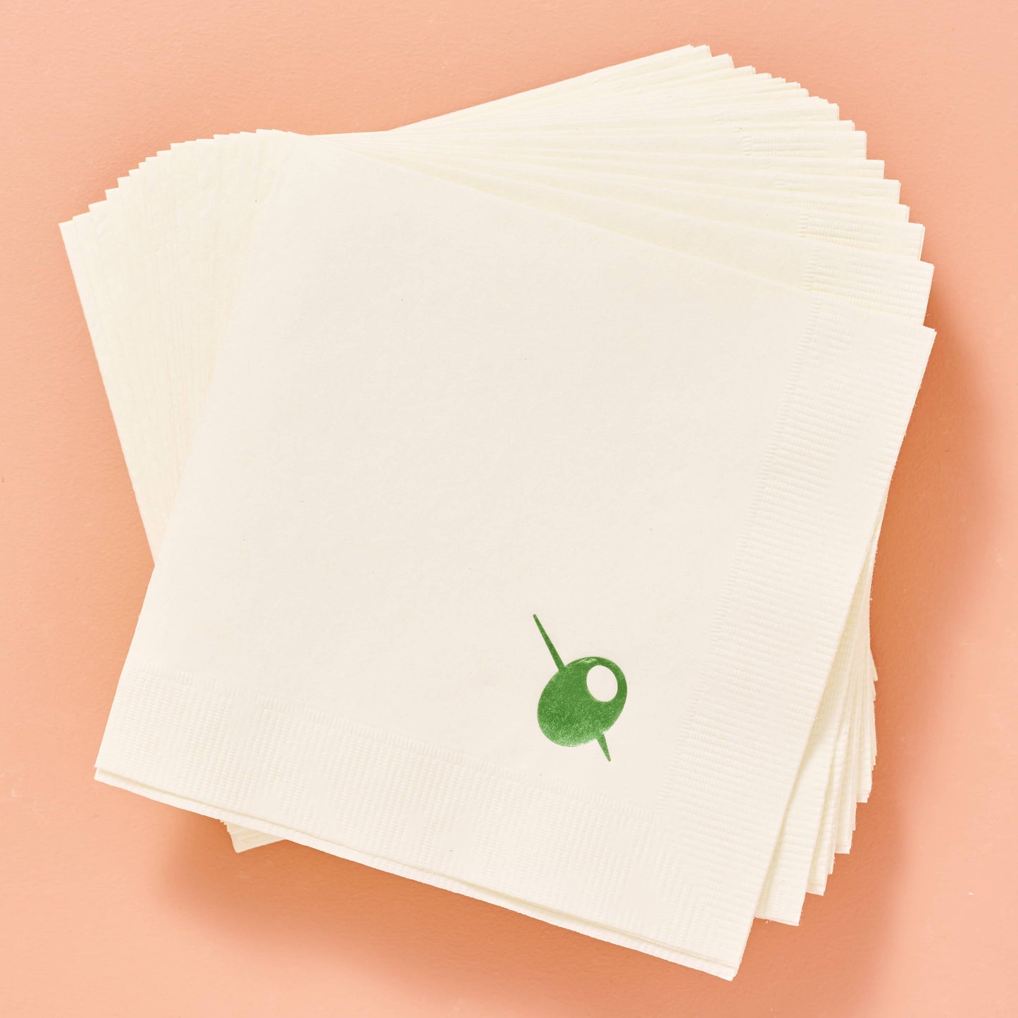 Olive - Set of 20 - Cocktail Napkins