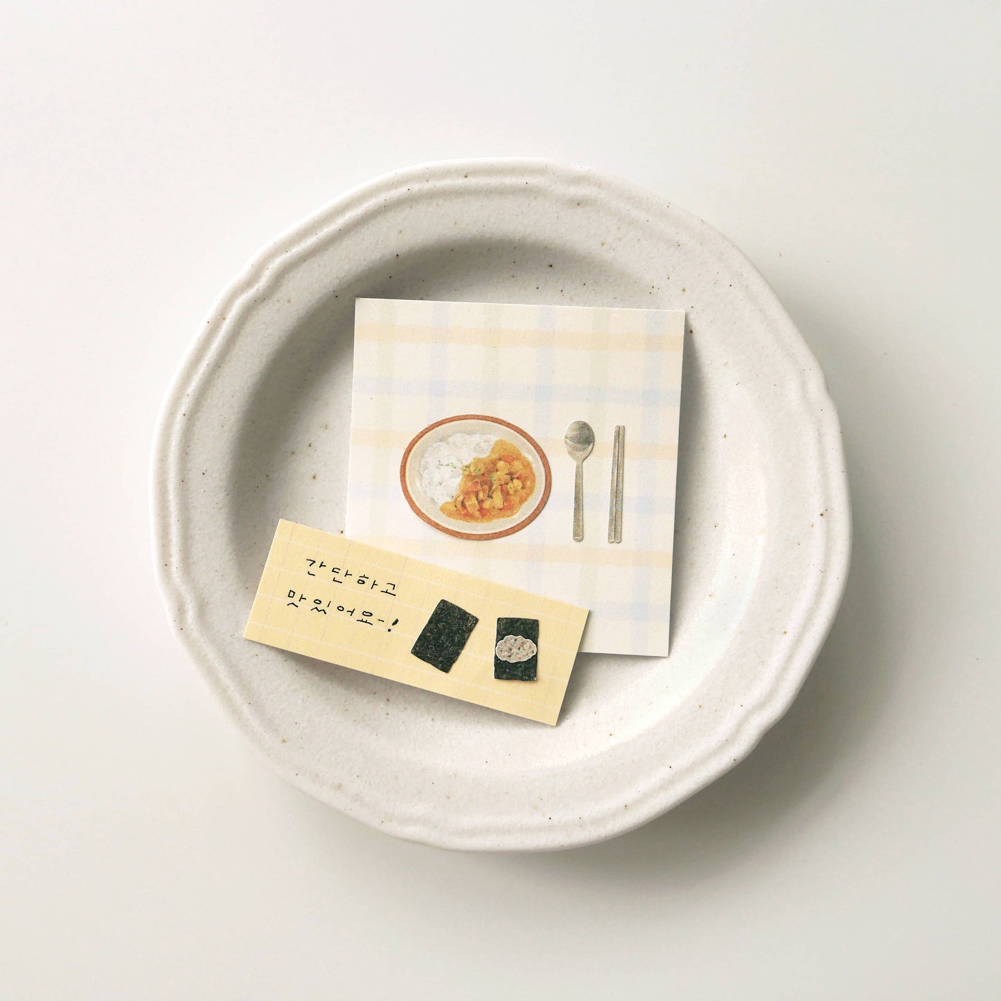 Homemade Korean Food - Sticker Sheet