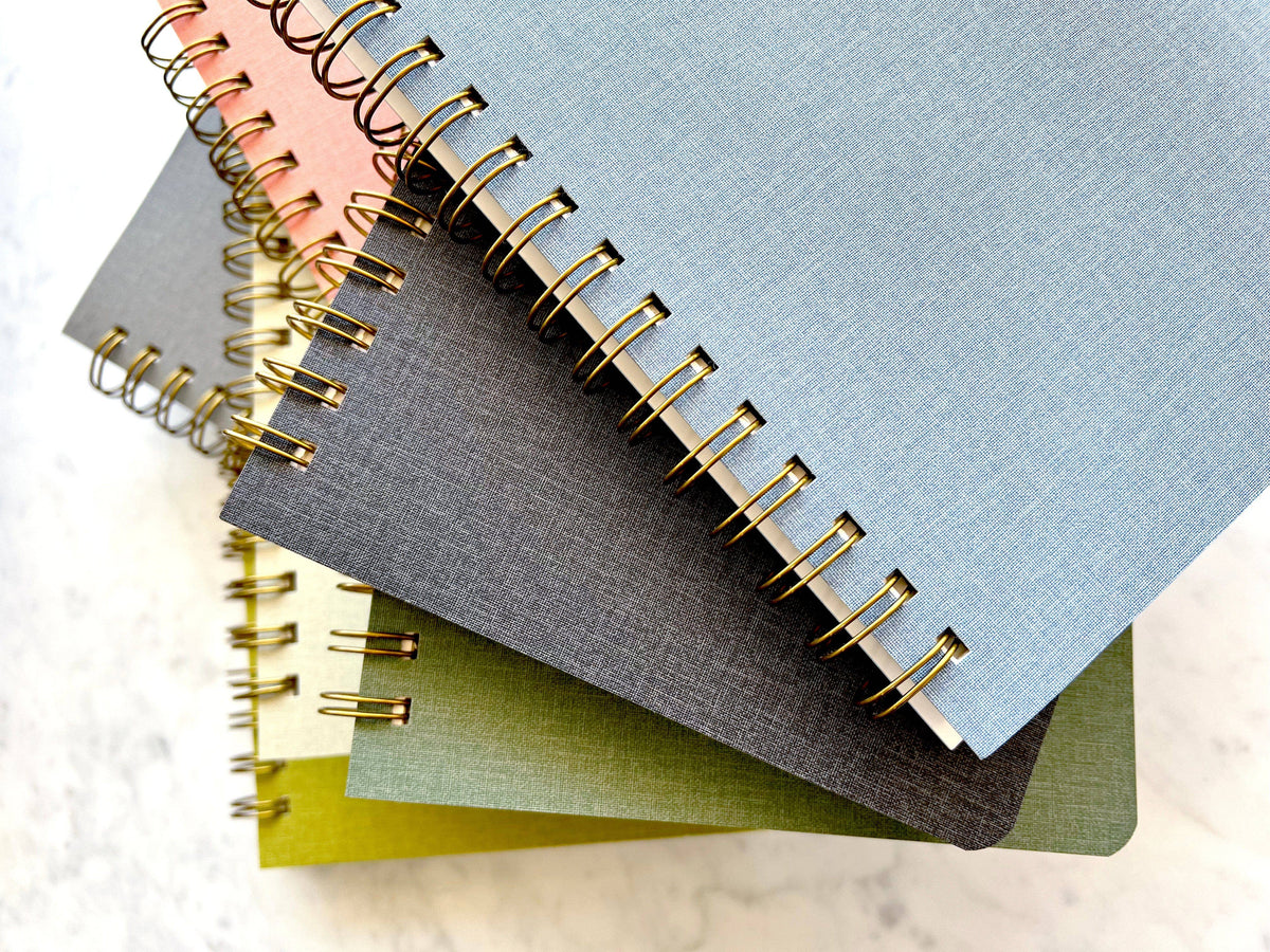 12-Month Planner, Peach Bookcloth: Jan-Dec 2027