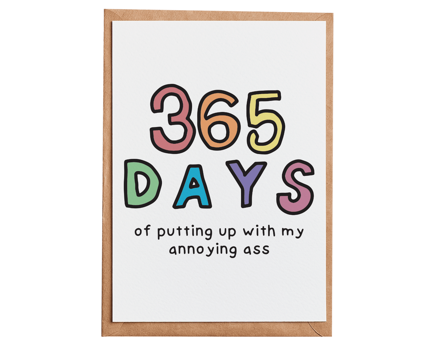Page's Peaches - 365 Days Card