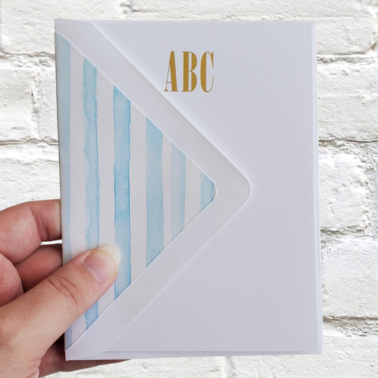 Marquee Personalized Stationery Set