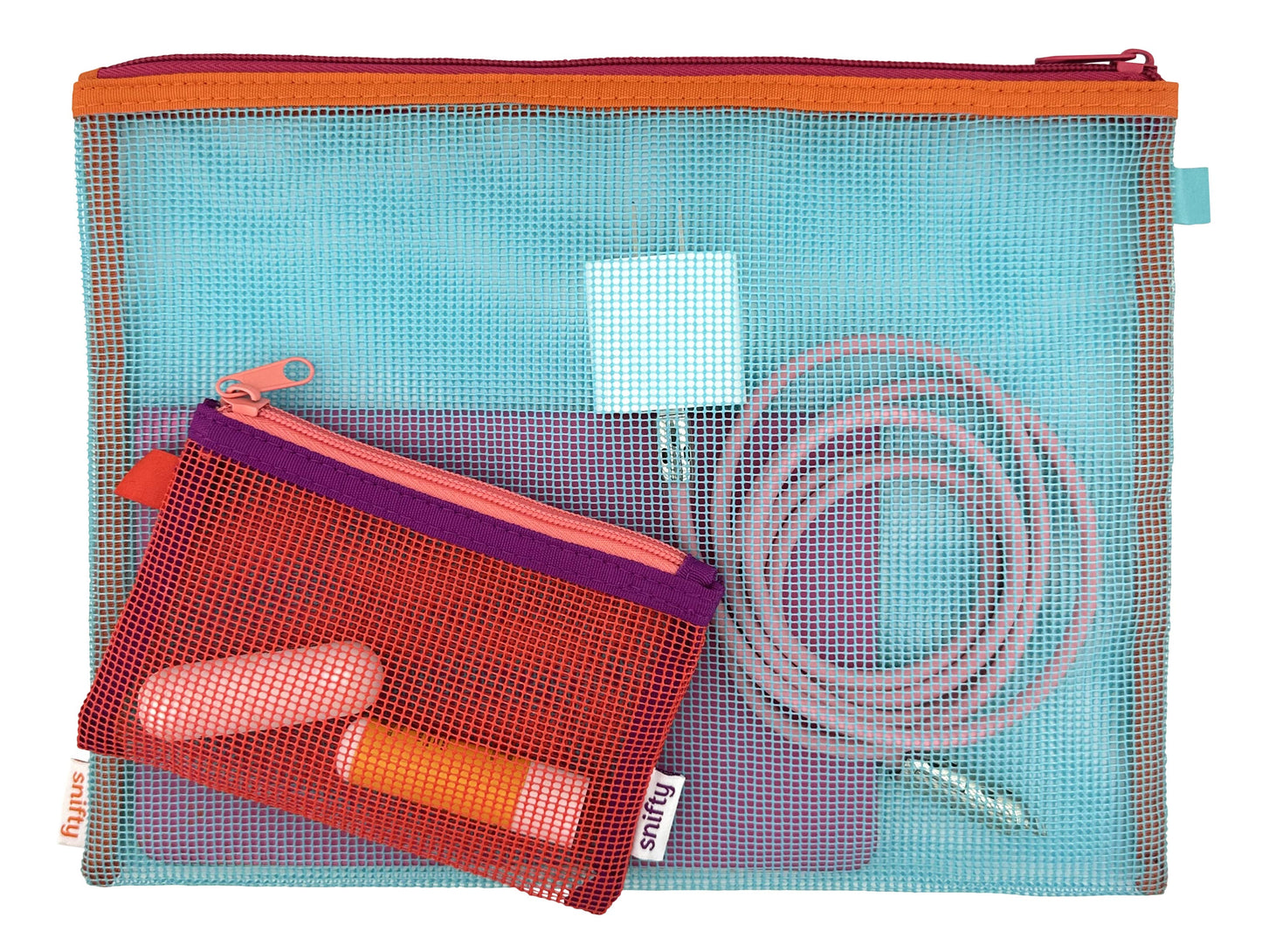 Sunset - Carry On Mesh Pouches - Set of 3