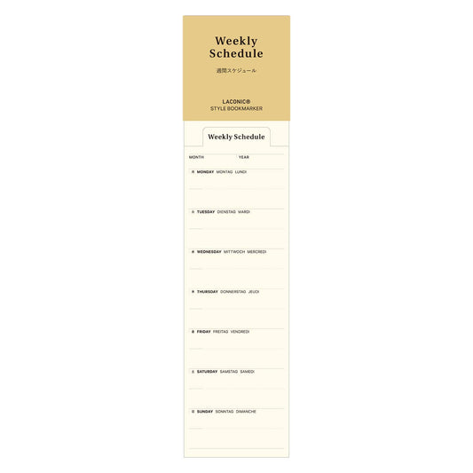 Laconic - Weekly Bookmarker