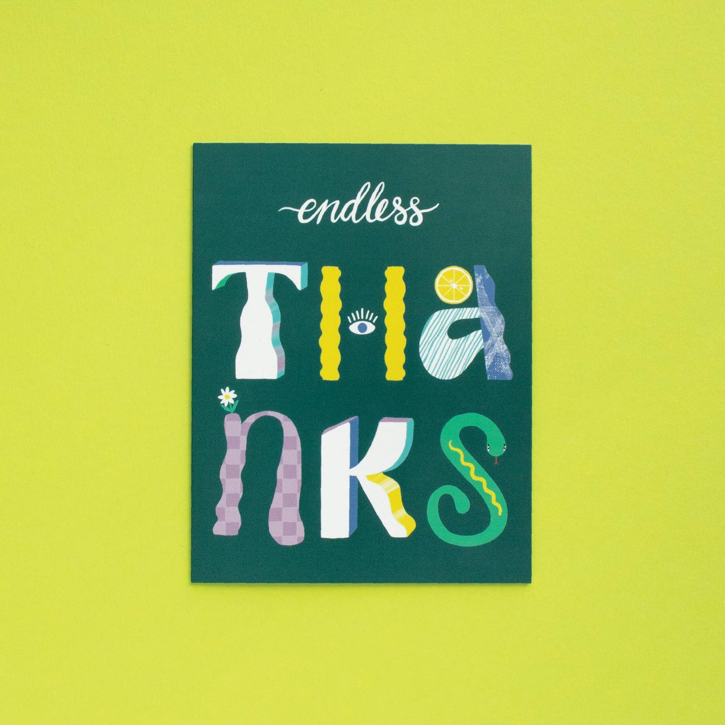 Pineapple Sundays Design Studio - Endless Thanks Greeting Card