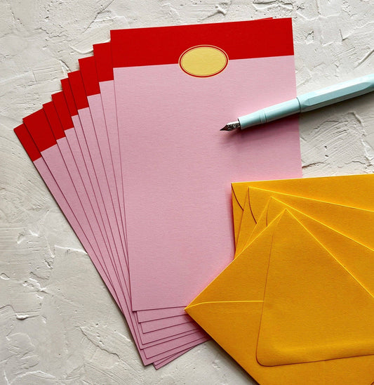 Belle & Union - Pink Ephemeria Letter Writing Kit