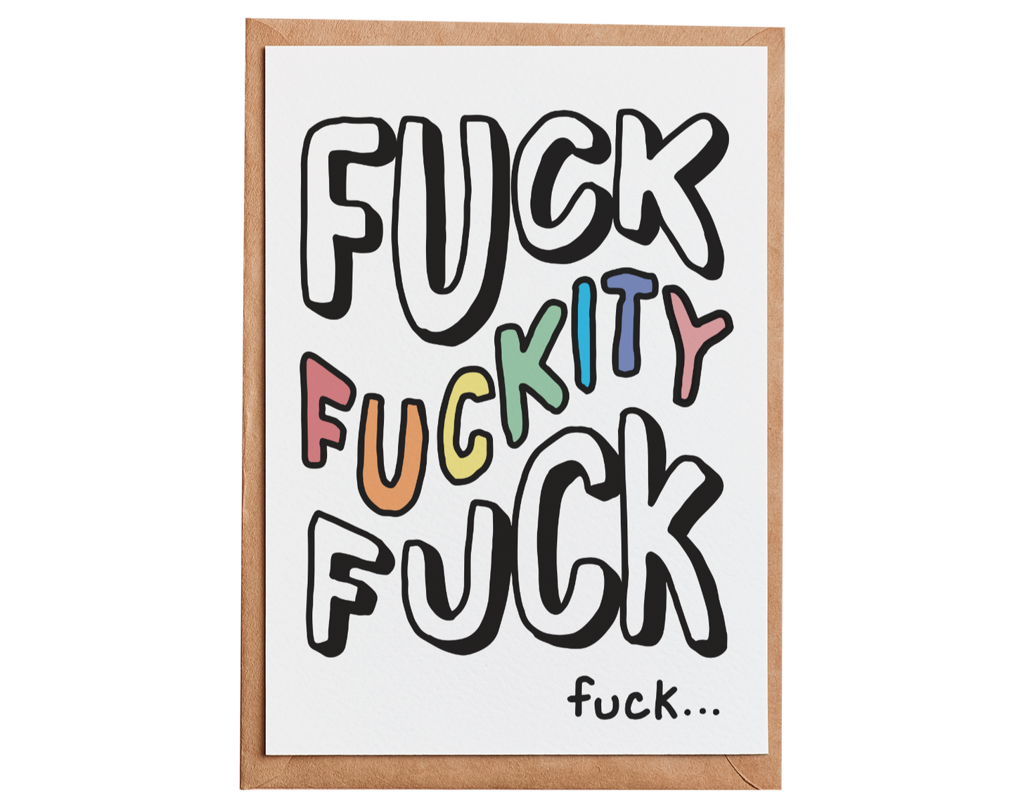 Page's Peaches - Fuck Fuckity Fuck Card