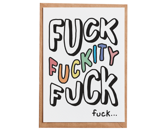 Page's Peaches - Fuck Fuckity Fuck Card