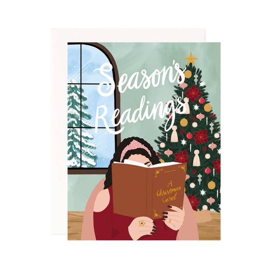 Pineapple Sundays Design Studio - Season's Readings Christmas Greeting Card