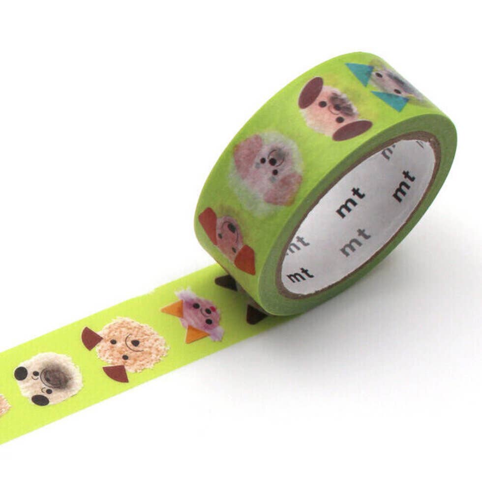 Puppy Face - Washi Tape