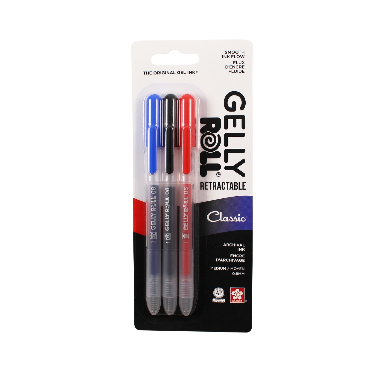 Retractable Classic - Gelly Roll - Set of 3