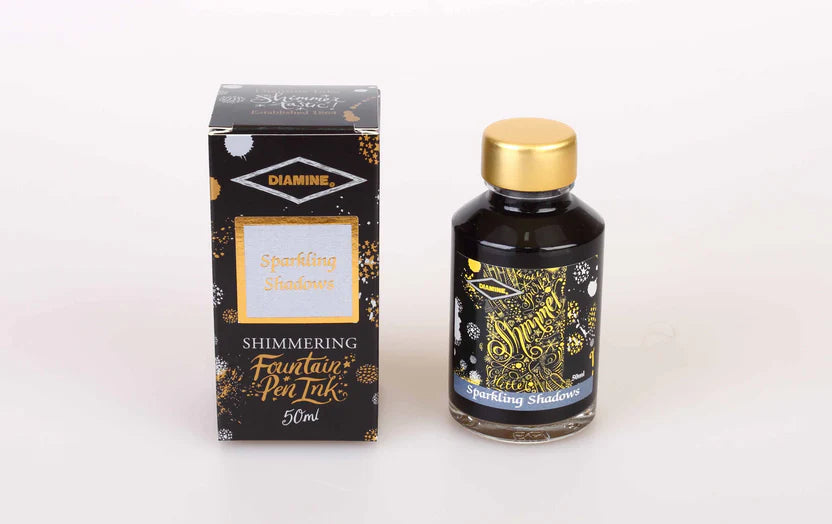 Sparkling Shadows - Diamine Shimmering Ink - 50mL