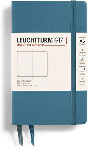leuchtturm - Stone Blue - A6 Pocket Size