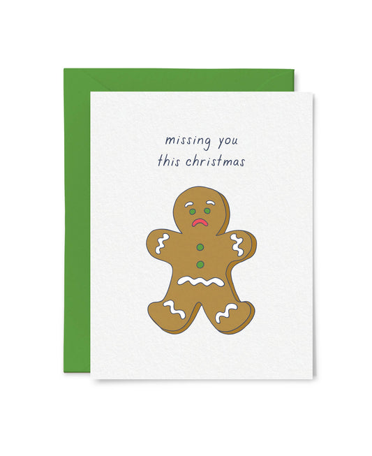 Tiny Hooray - Missing You This Christmas Card
