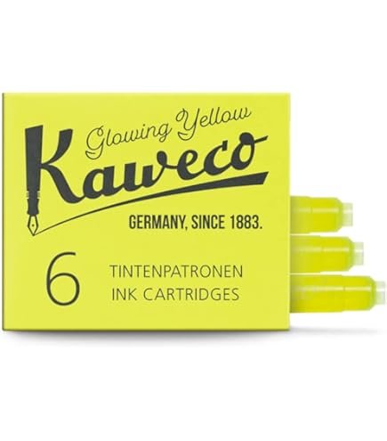 Highlighter Yellow - Ink Cartridges - Kaweco