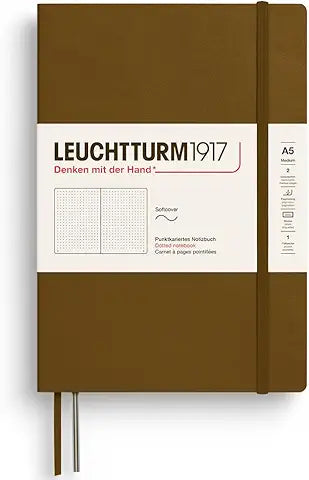 leuchtturm - SPICE BROWN SOFTCOVER medium