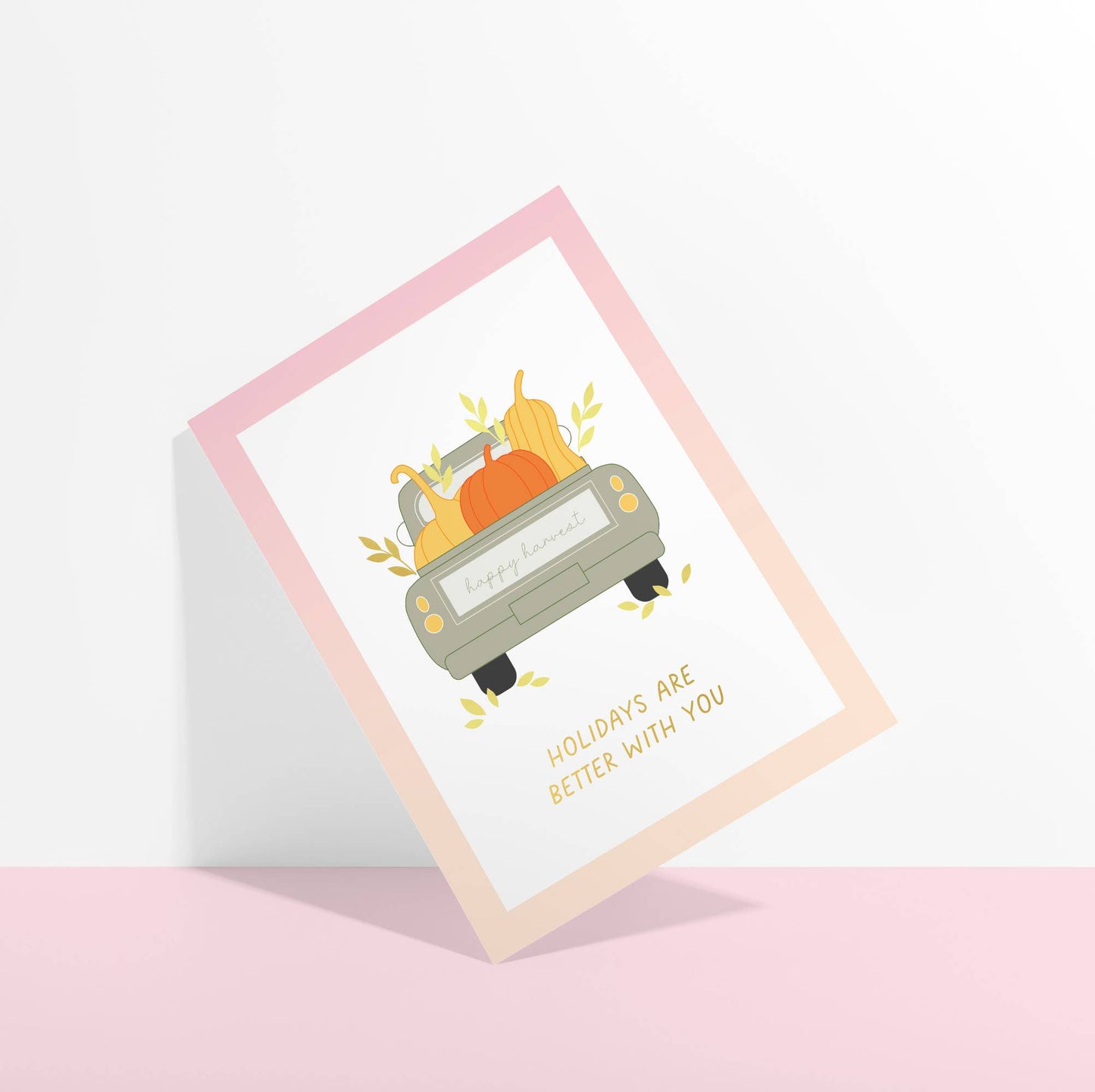 Sublime & Co. - Holidays Are Better With You Pumpkin Truck For Fall