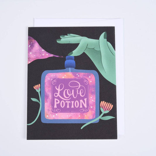 Love Potion - Halloween Greeting Card