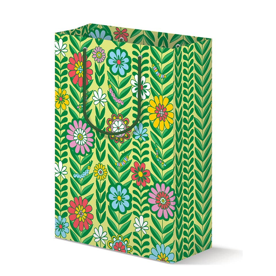 Caterpillars in Flowers Gift Bag