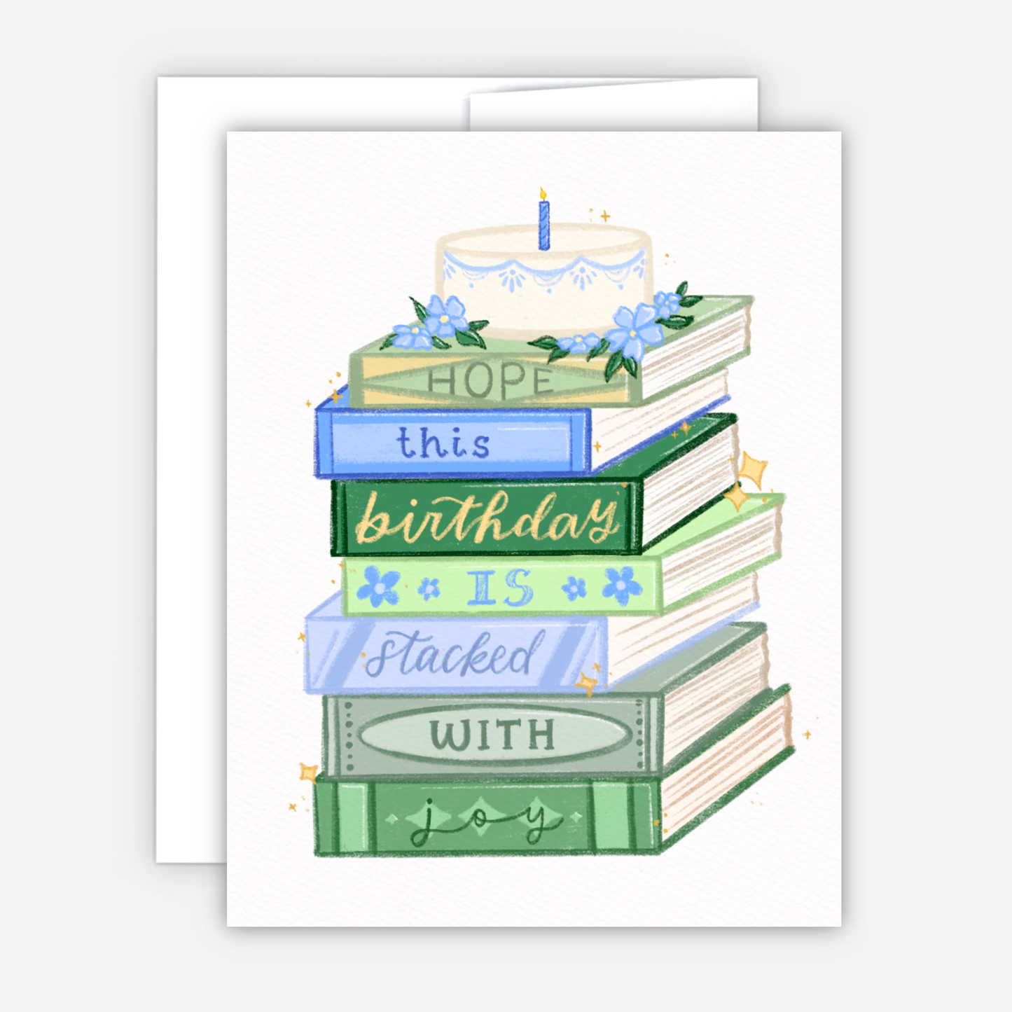 Designs with Jamie - Stacked with Joy Birthday Card