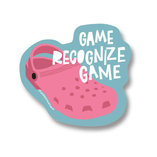 Game Recognize Game- Vinyl Sticker