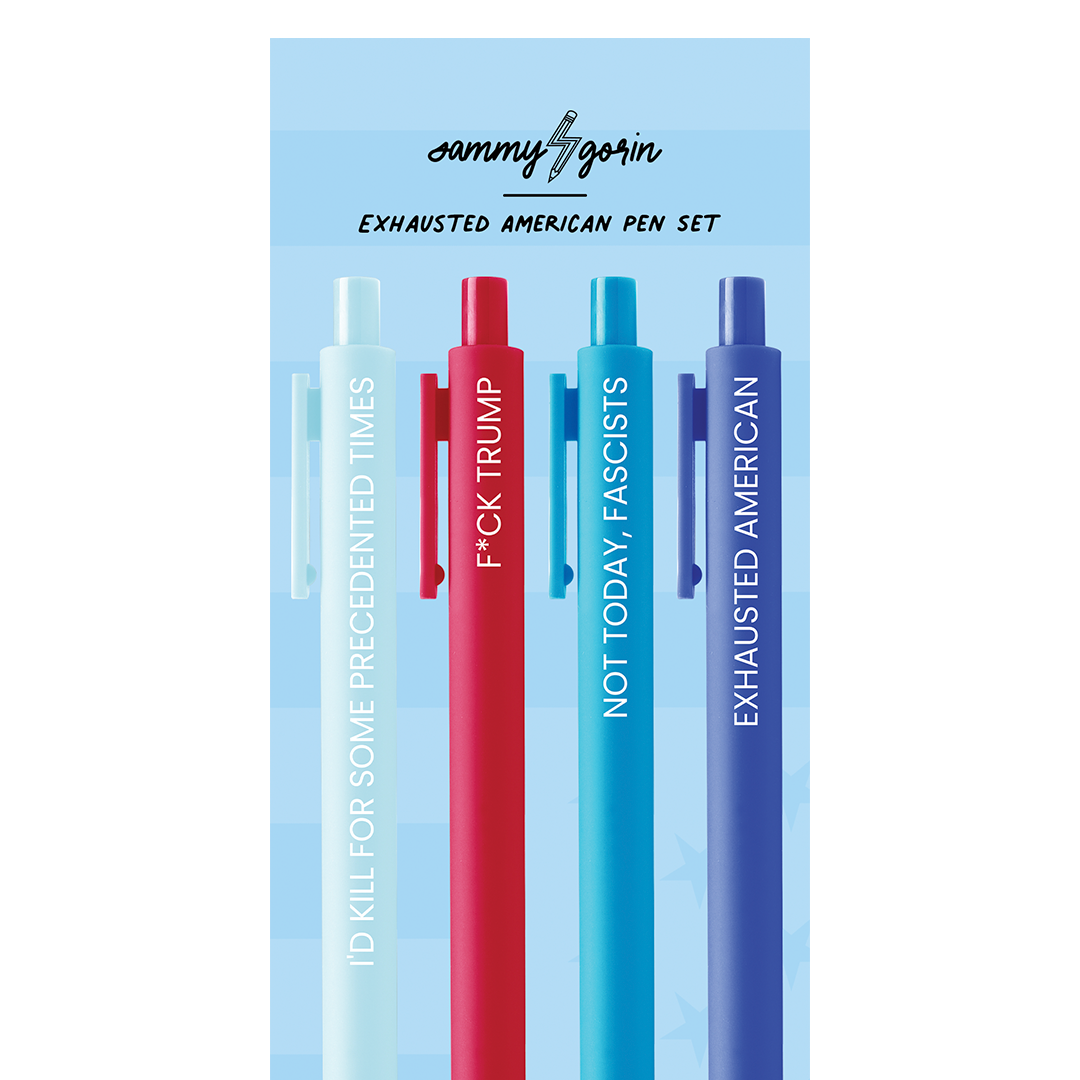 Exhausted American - Jotter Set - Pack of 4