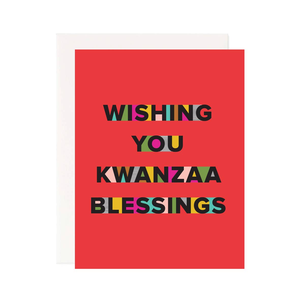Pineapple Sundays Design Studio - Kwanzaa Blessings Greeting Card