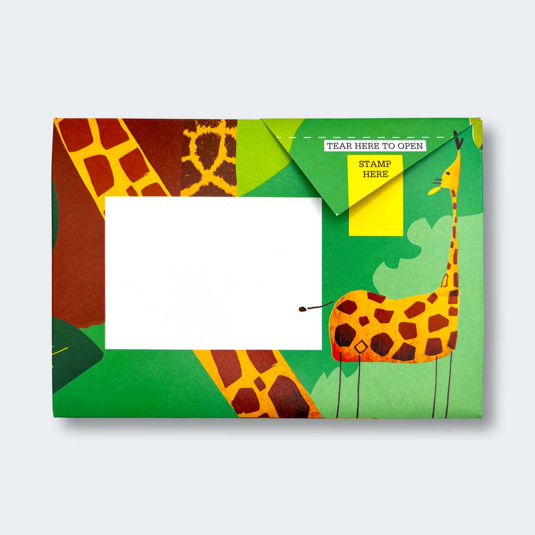 Wild Lives - Pigeon Folding Letter Set of 6