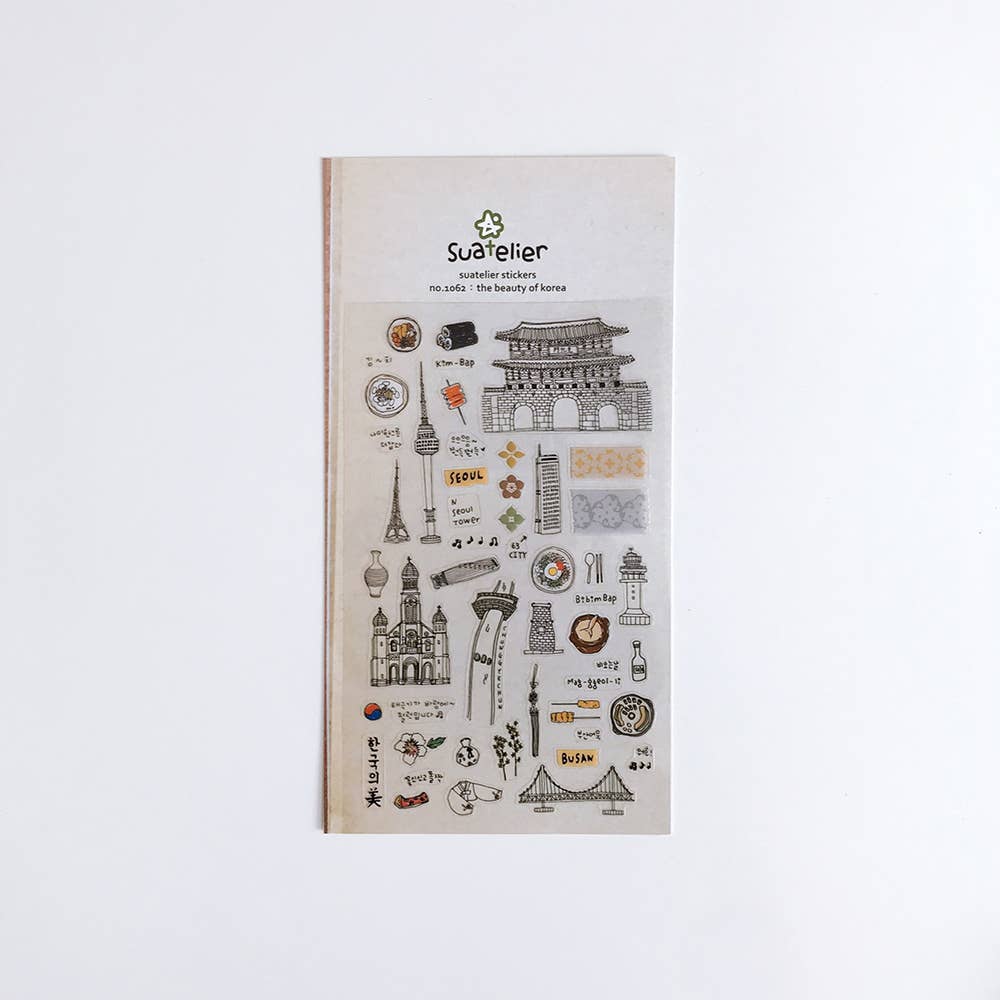The Beauty of Korea - Sticker Sheet