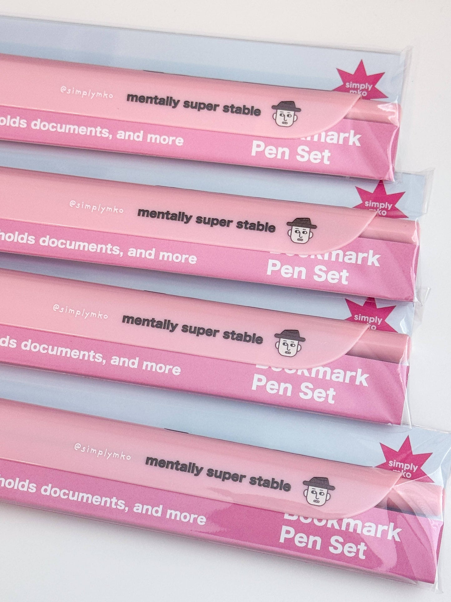 Mentally Super Stable - Bookmark Pen 