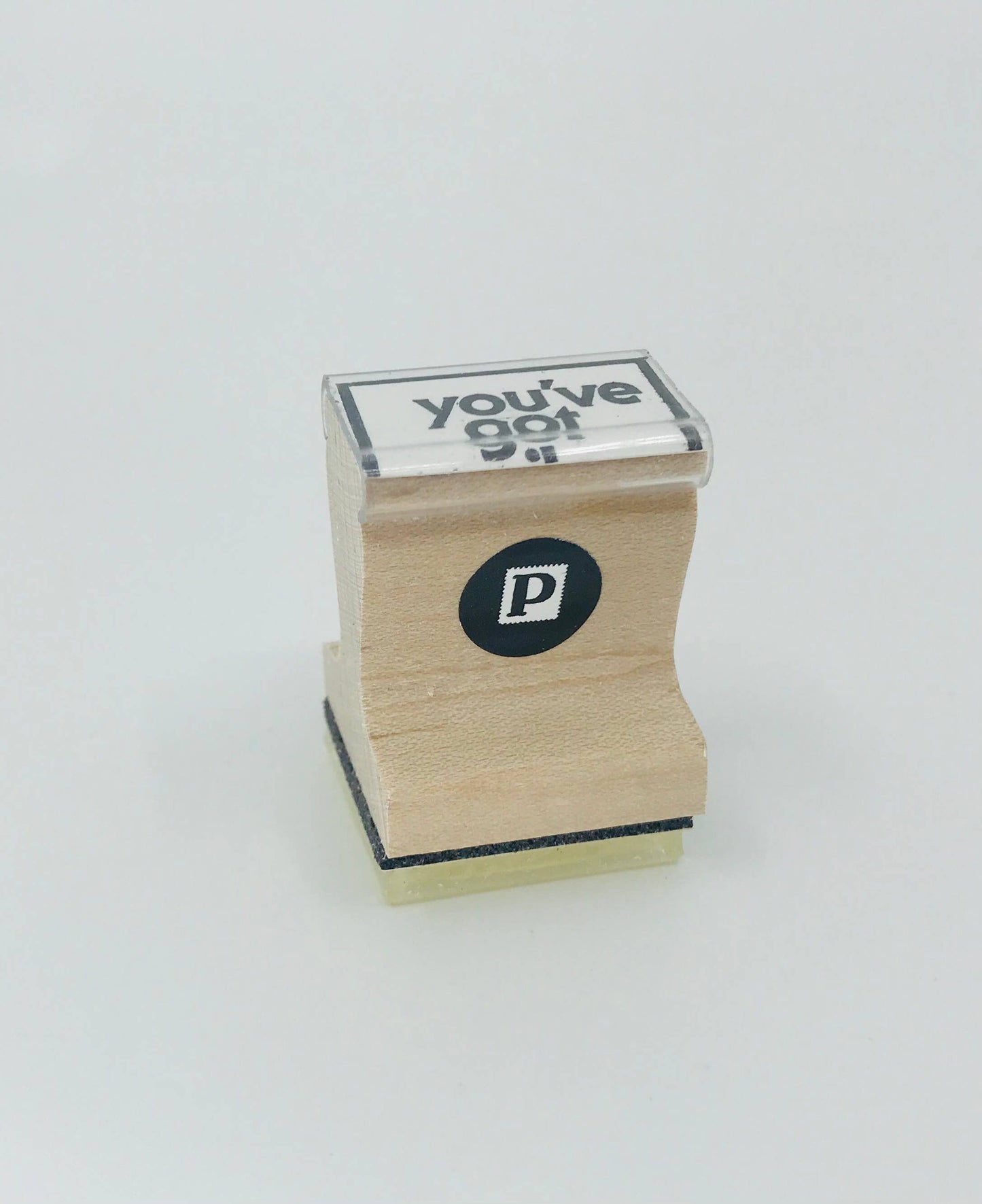 You've Got Snail Mail - Wooden Handle Rubber Stamp