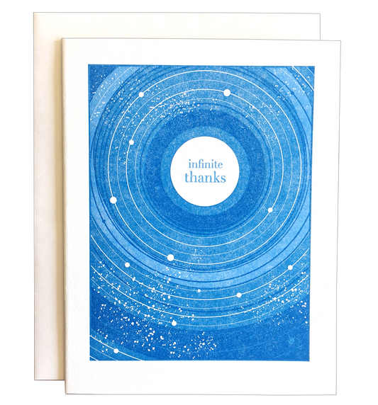 Infinite Thanks - Thank You Card