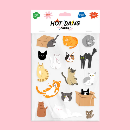 All Cats Sheet Set - Iron-On Art Sheet Set