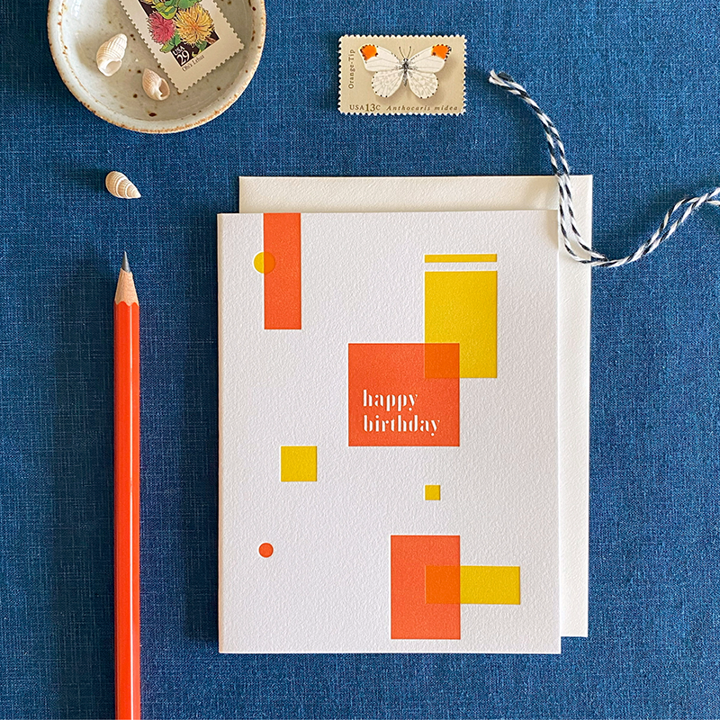 Modern - Birthday Card