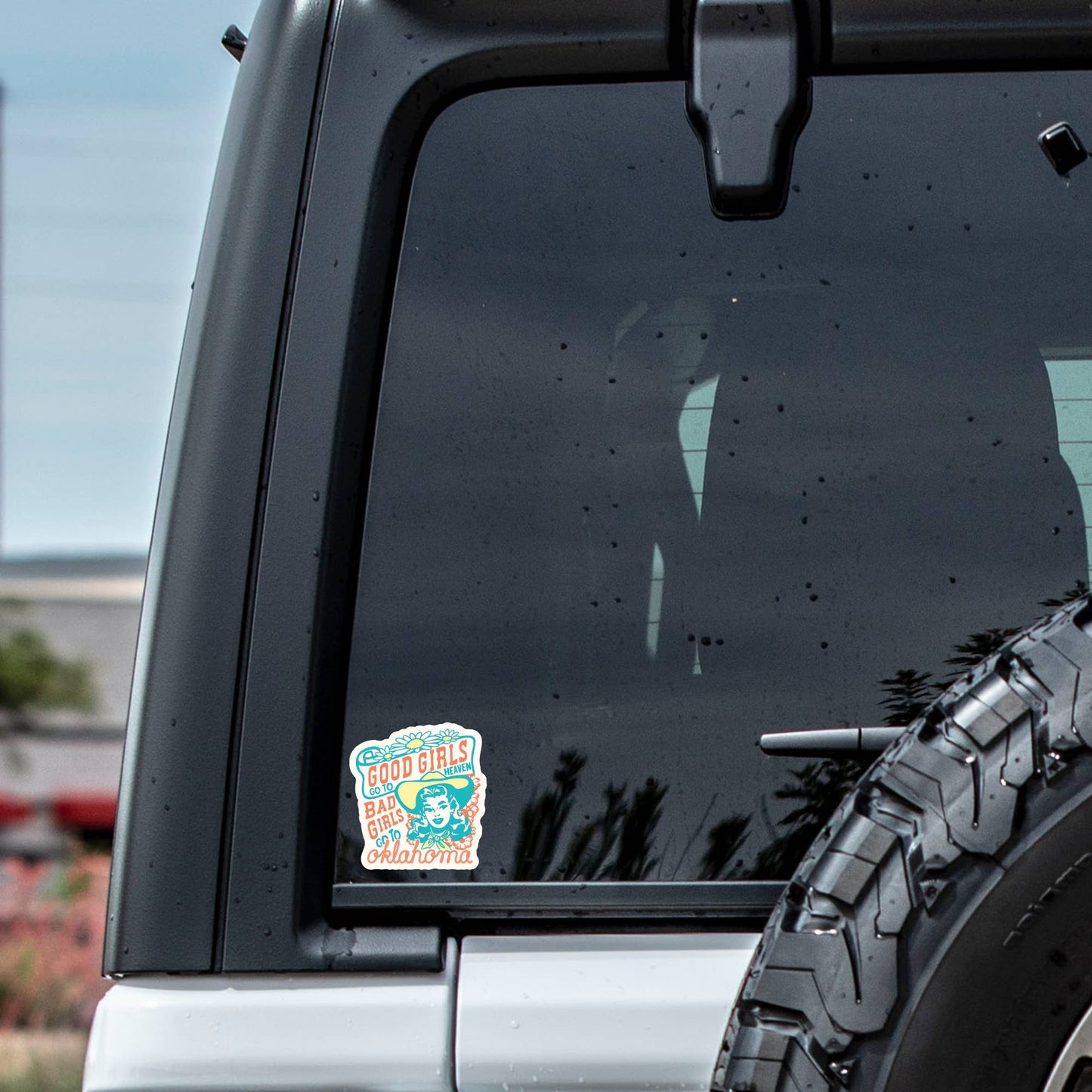 Oklahoma Bad Girls - Vinyl Sticker