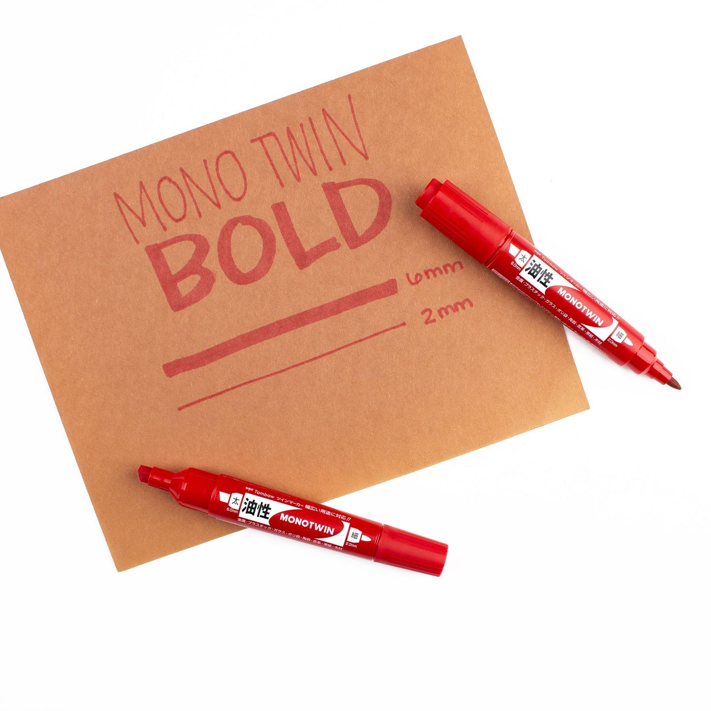 MONOTwin Bold Permanent Marker - Red