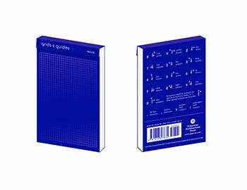 Grids & Guides - Micro Blue Notebook