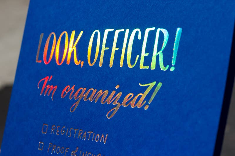 Look Officer - Mini Folder
