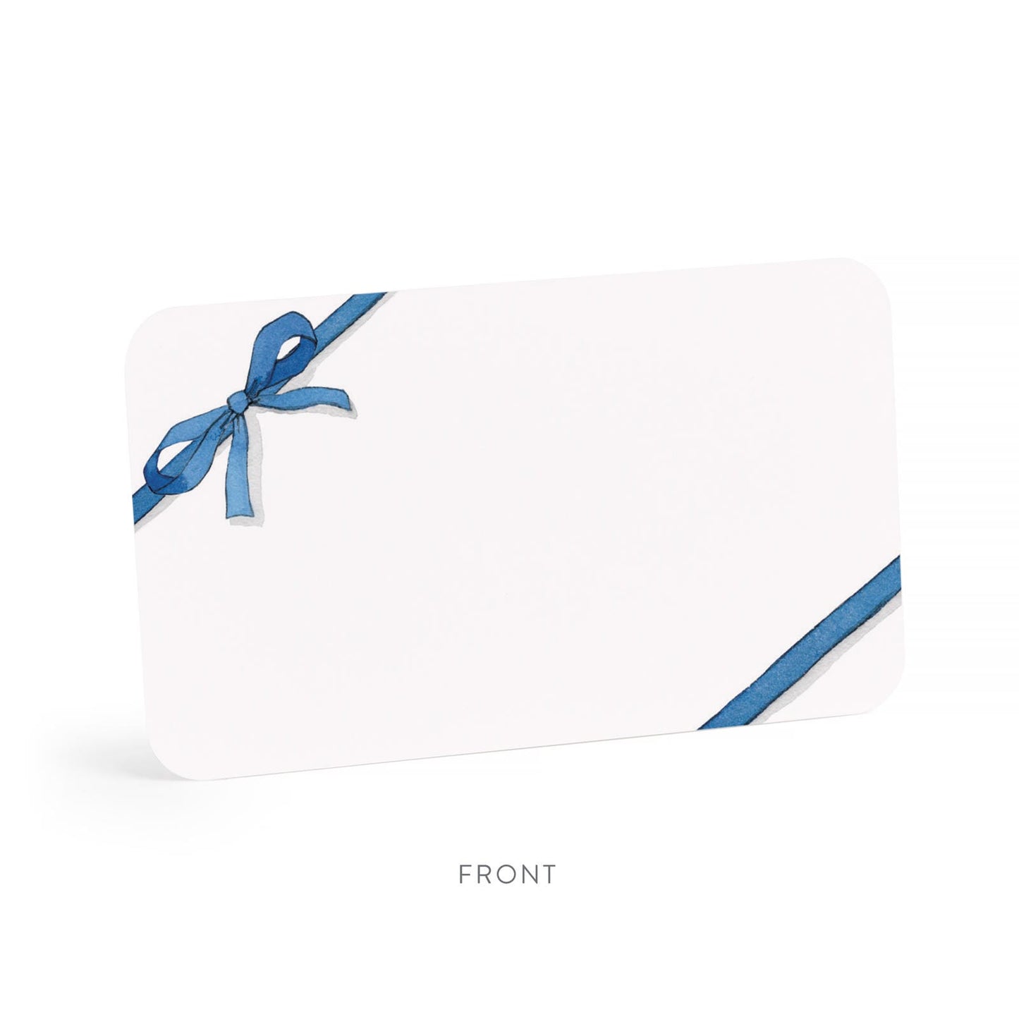 Blue Bow - Little Note and Envelope Duo Set