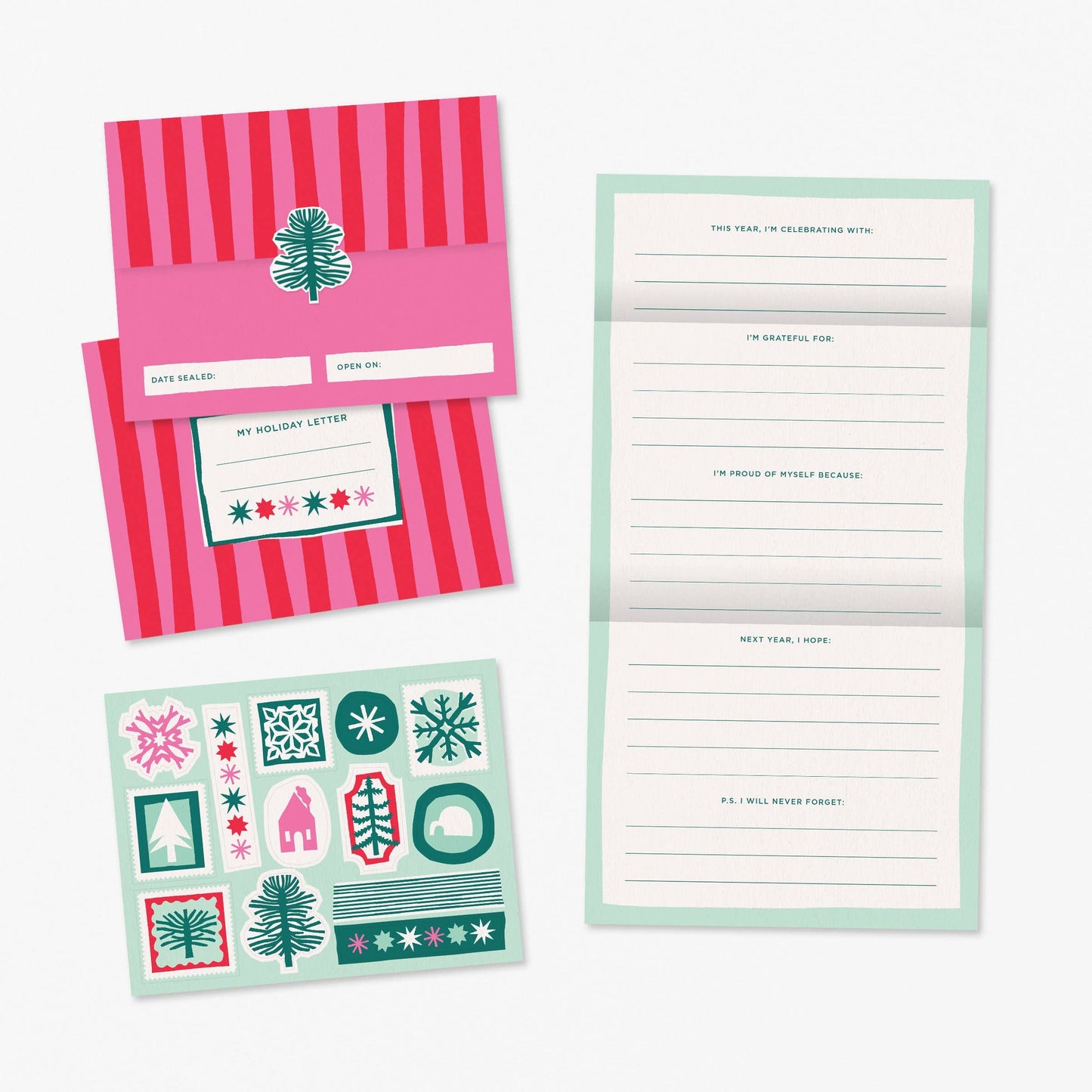 March Party Goods - My Holiday Letter Kit