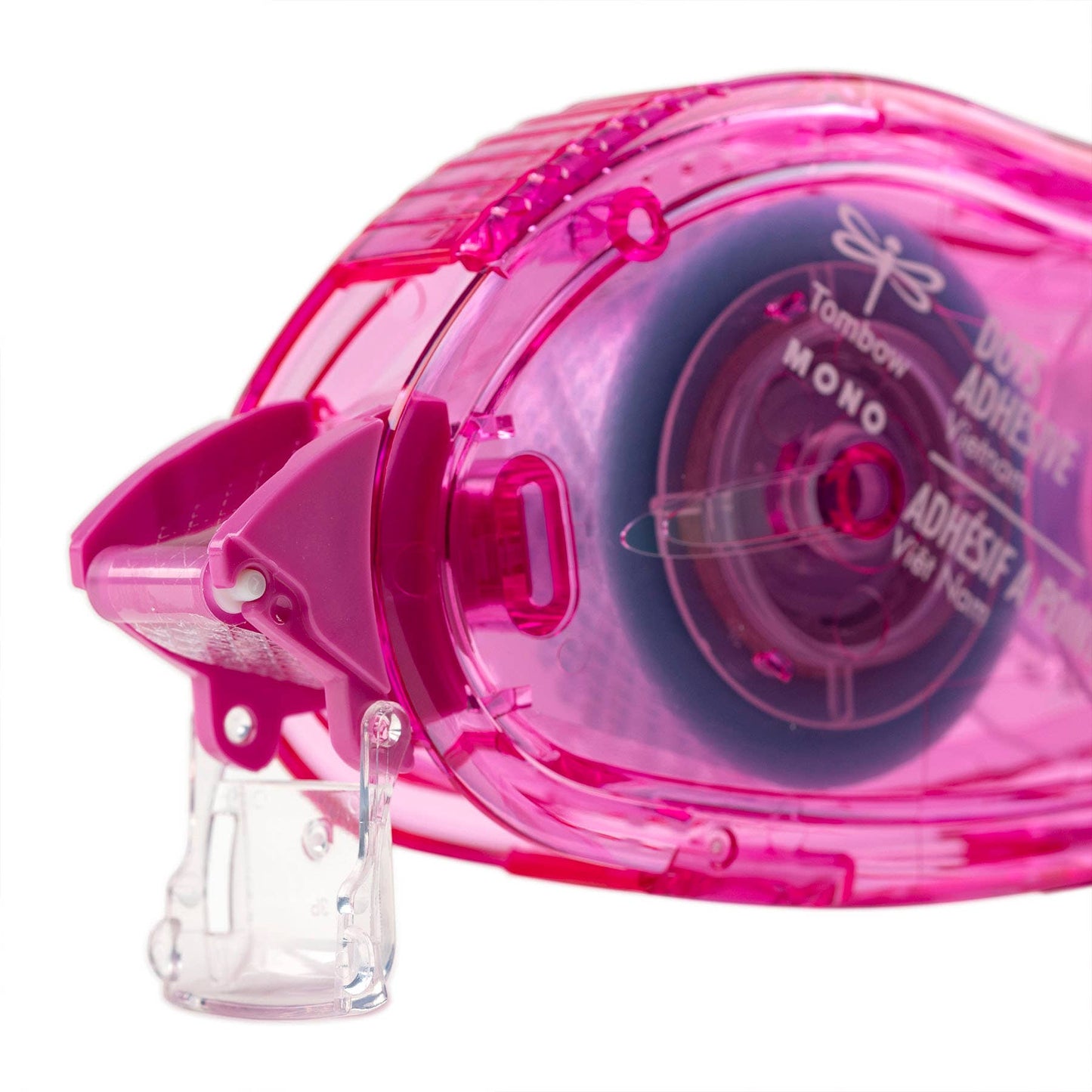 Pink - Dots Adhesive - Glue Tape Applicator