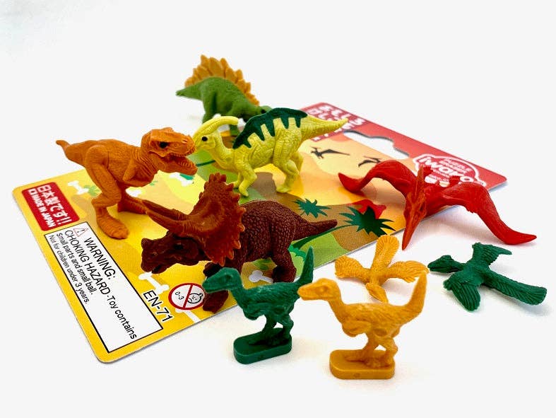 Iwako Dinosaur Eraser Set