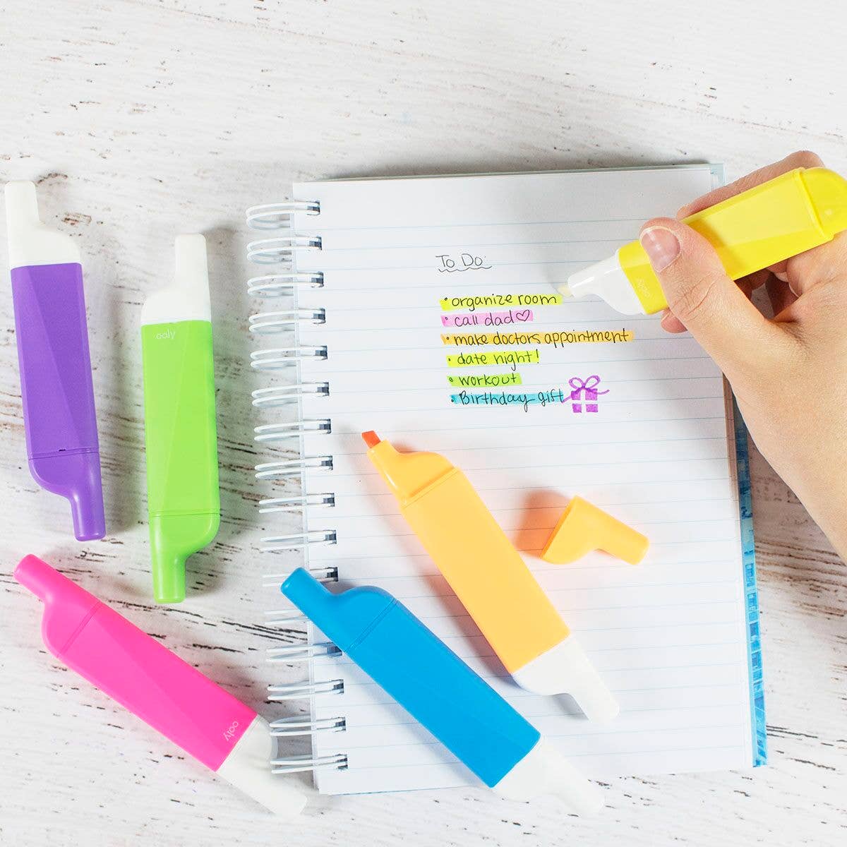 Do Overs - Erasable Highlighters - Set of 6
