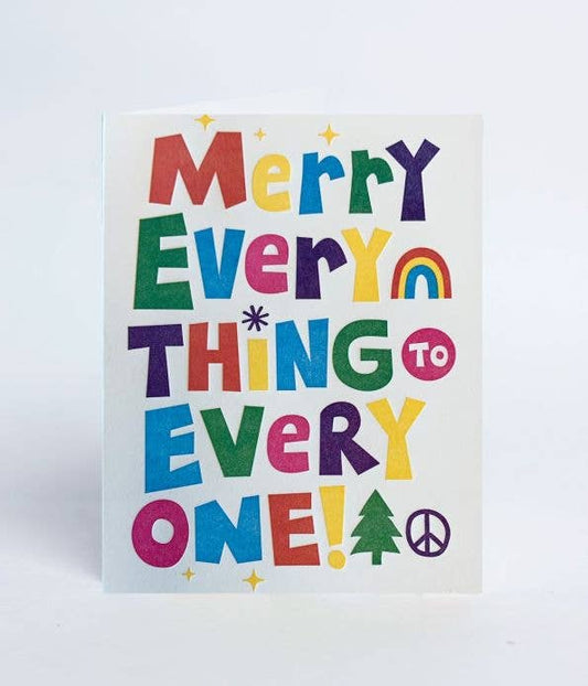 Elum Designs - Merry Everything - Greeting Card