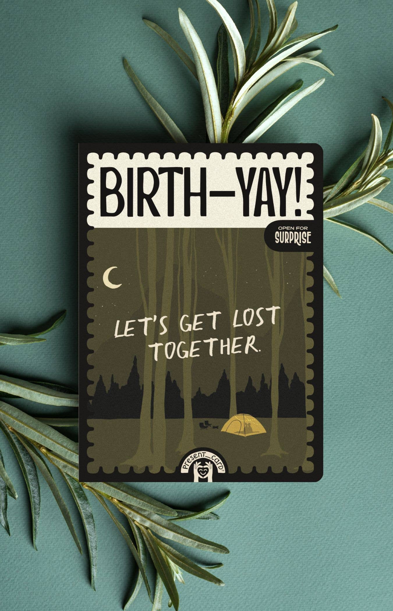 PresentCard™ | Get Lost Together - Adventurous Lovers Card