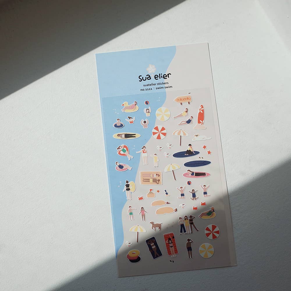 Swim Swim - Sticker Sheet