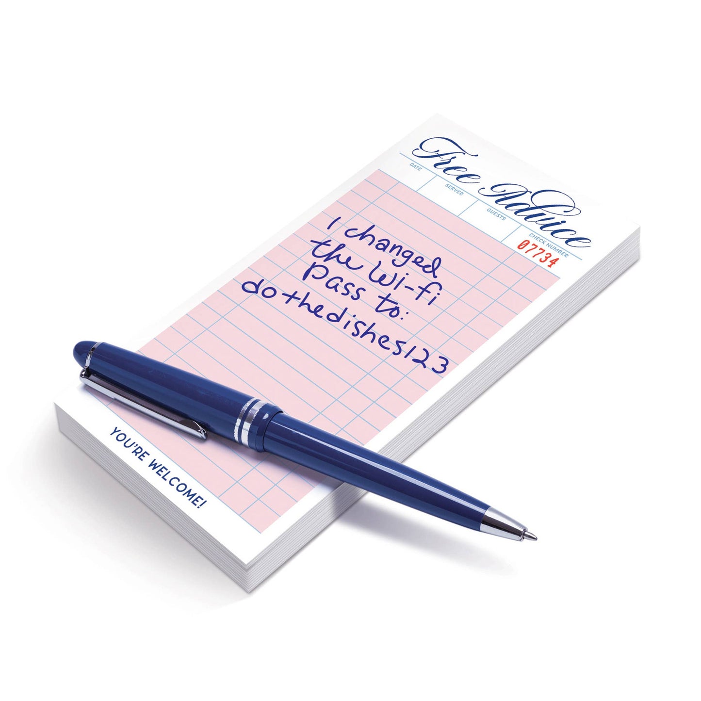 Check Yourself Guest Check - Sticky Notes