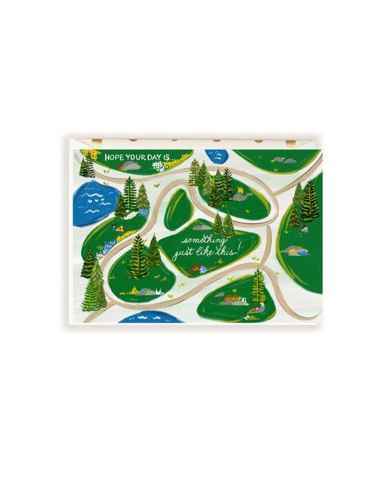 Something Just Like This Greeting Card