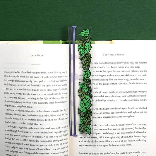 Humdrum Paper - Baggie of Weed Bookmark (it's die cut!)